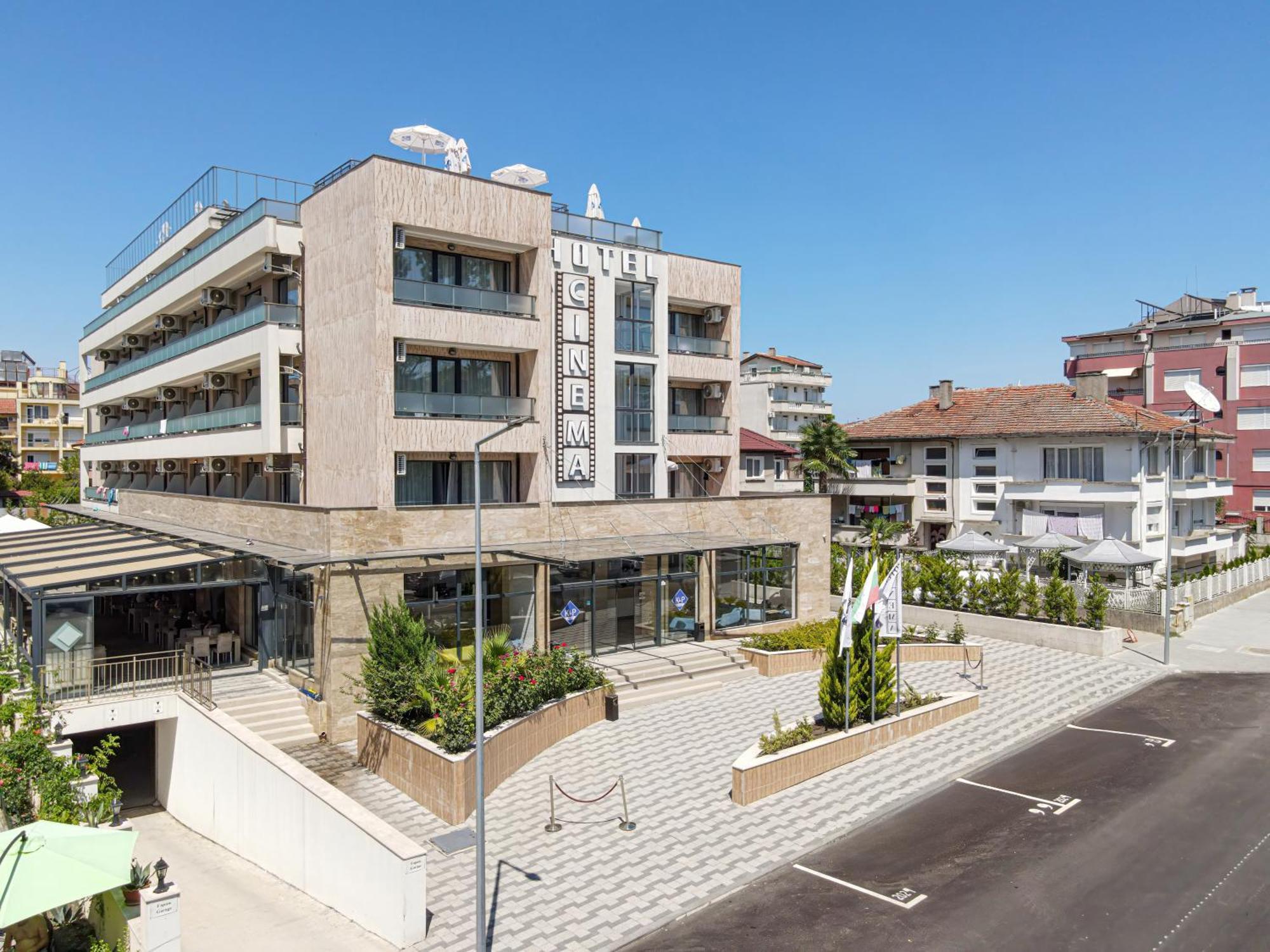 Cinema Hotel Приморско Экстерьер фото